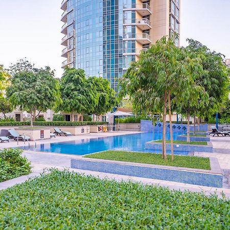 Stylish Apartment With Partial Burj Khalifa View Dubaj Exteriér fotografie